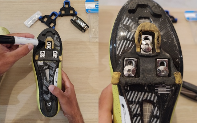 Cómo colocar las calas shimano en las botas de carretera - Planeta Triatlón