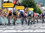 Sprint de la etapa 8 Foto: Le Tour de Francia
