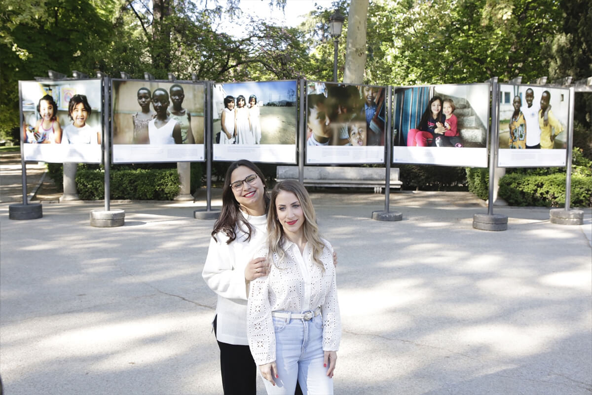 Encarna y Tamara, hermanas que crecieron en acogimiento.