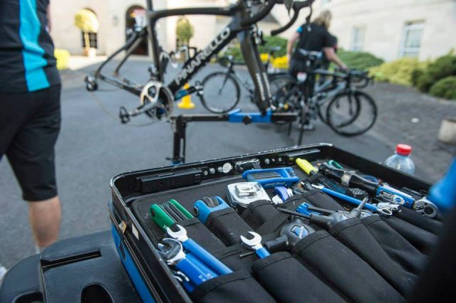Herramientas integradas: viajar en bicicleta sin mochila