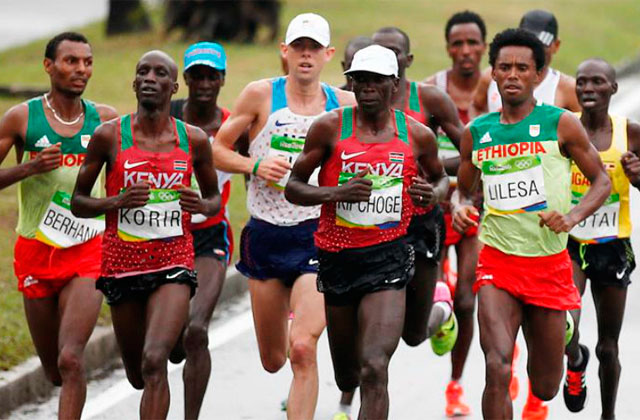 Imagen del Maratón de los Juegos de Río